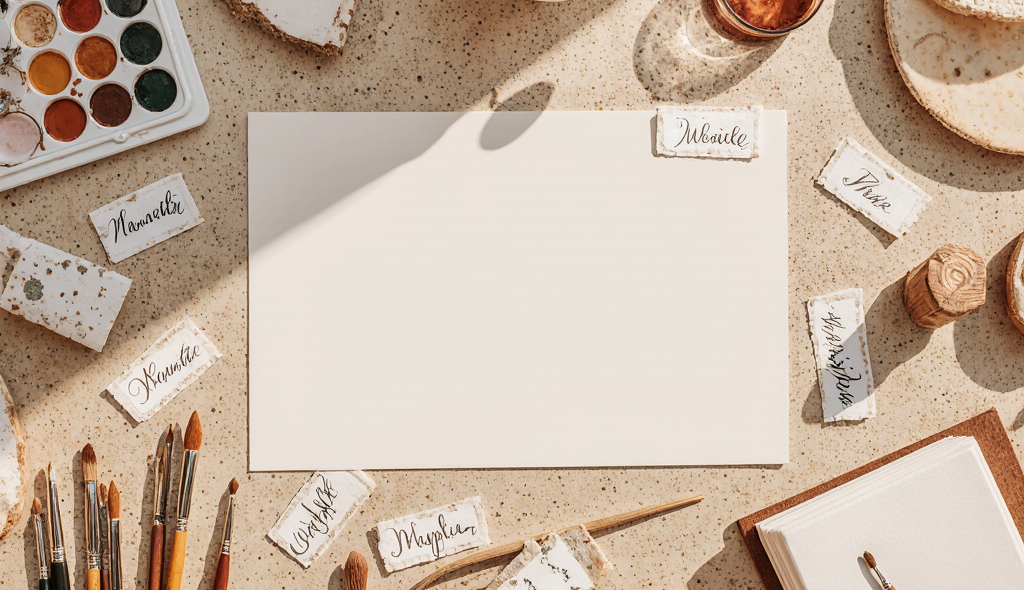 collage style youtube thumbnail flat lay arrangement of wishlist items art supplies watercolor bru 9cadgenisbjbk94u4bby 1