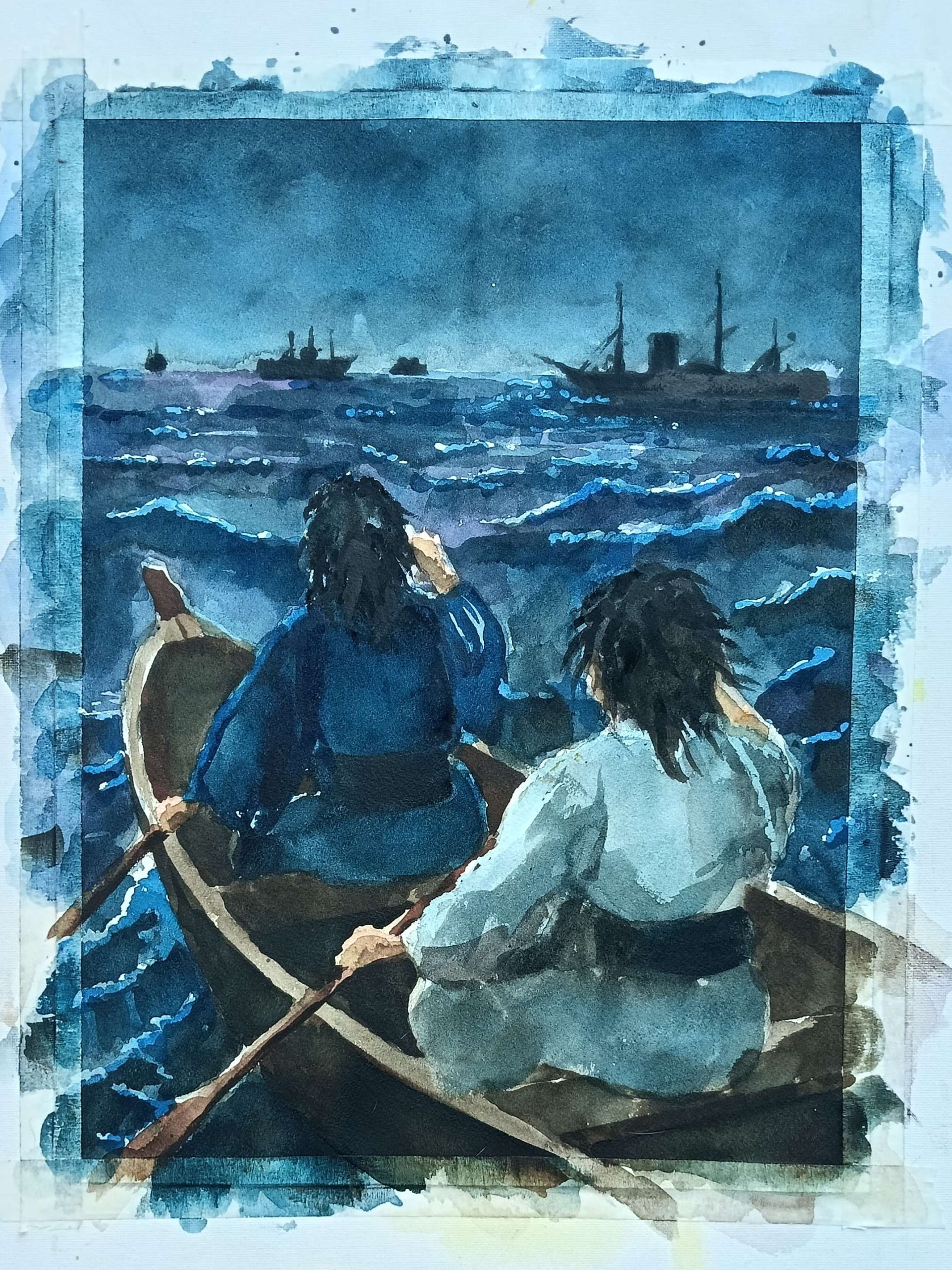 トラとシゲ——決行の夜 アップ